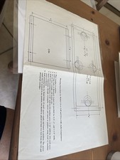 McIntosh C-4 C-4p Mounting Instructions Pamphlet Original