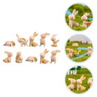  10 Pcs Miniature Garden Decorations Statues and Figurines Outdoors