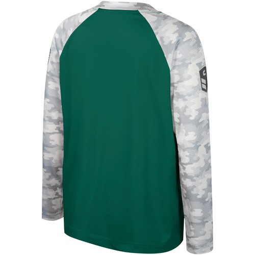 Youth Colosseum Green/Camo Michigan State Spartans OHT Military Appreciation - Picture 3 of 4