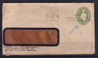 AUSTRALIA 1949 EMBOSSED PREPAID KGVI ADVERTISING COVER CITY ELECTRIC LIGHT#C1997