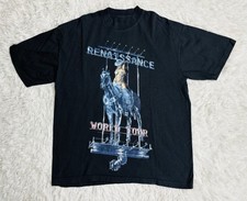 Beyoncé Renaissance World Tour 2023 Double Sided T Shirt Size Large