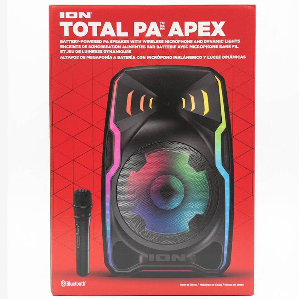 ION Audio Total PA Apex Portable PA Speaker System with Wireless