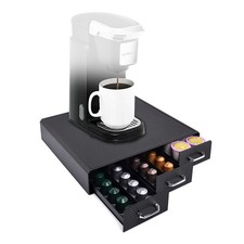 Coffee Pod Storage Drawer Coffee Capsule Organize Drawer Coffee Maker Holder ...