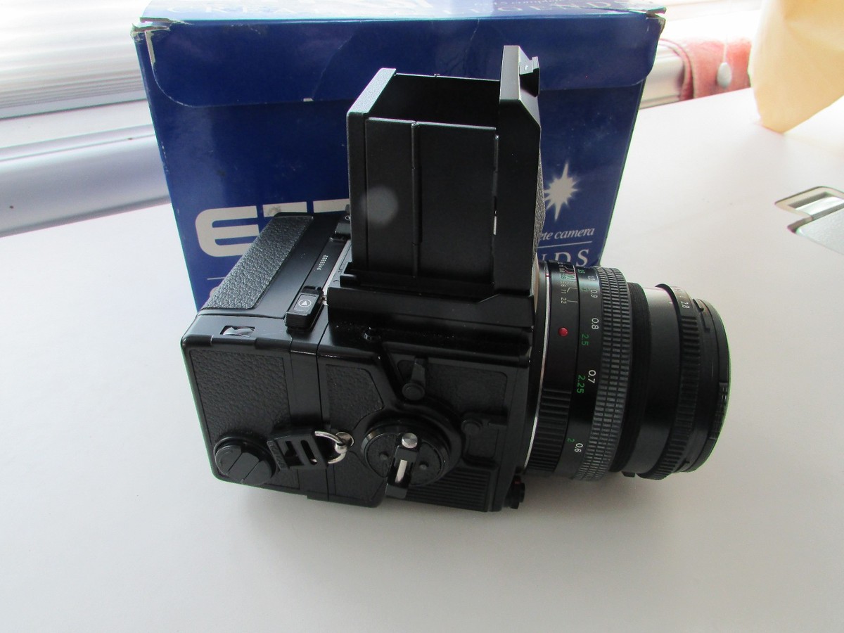 bronica etr si？ Bronica ETR-Si 45mm SLR Film Camera with Zenzanon-PE 75 mm