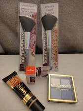 Lot of Makeup and Makeup Brushes Eyeshadow Lip Cream BB Cream Mixed Brands