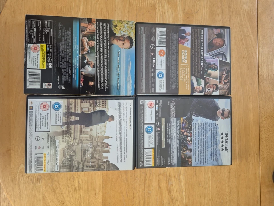 James Bond, Daniel Craig 007 Collection DVD's - Image 2 of 4