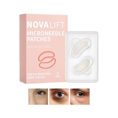 3X Micro-needle Eye Patches Anti-Wrinkle Eye Mask Hyaluronic Acid For Fine Lines