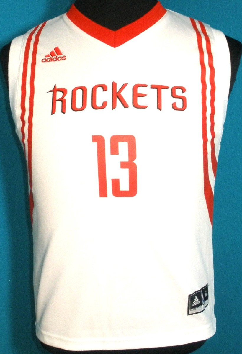 美品 Adidas NBA ROCKETS 13 HARDEN ユニフォーム S Youth Medium Adidas NBA Houston Rockets #13 James Harden