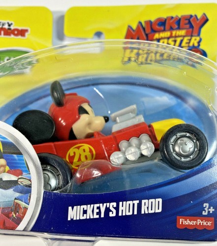 Disney Junior Mickey And The Roadster Racers Mickey's Hot Rod Diecast Race Car - Picture 2 of 8