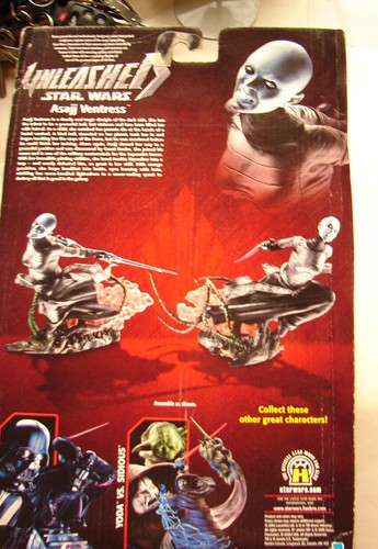 Star Wars Unleashed ASAJJ VENTRESS Sith Clone Wars MIP 1222 - Imagen 2 de 6