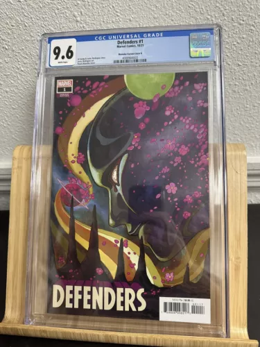 Defenders #1 (2021) CGC 9.6 Peach Momoko 1:50 Incentive Variant 1st App Omnimax