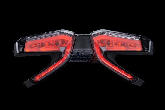 FOR DUCATI Panigale 899 ABS Integrated L+R TurnS 1299 Taillight Smoke 2012-2019 - Image 4 of 4