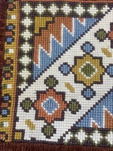 vintage Needlepoint cushion cover 52x44cm-157 - Foto 5 di 10