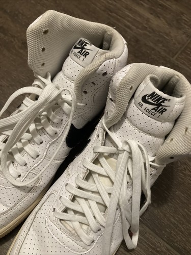 Nike Air Force 1 High 07 Perforated White 2016 Mens Size 10.5 315121-120 - Picture 17 of 24