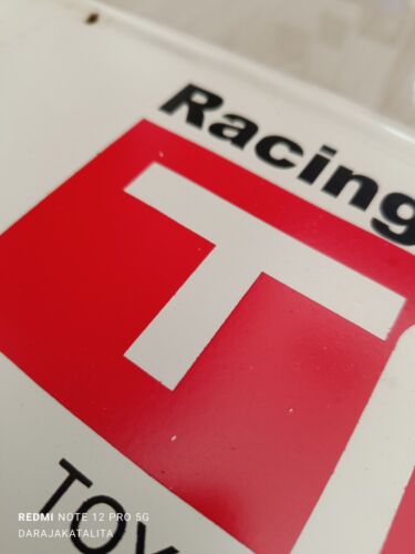 VINTAGE TOYOTA TRD Toyota Racing Development SERVICE WORKSHOP SIGN 70x18 Cm - Picture 19 of 24