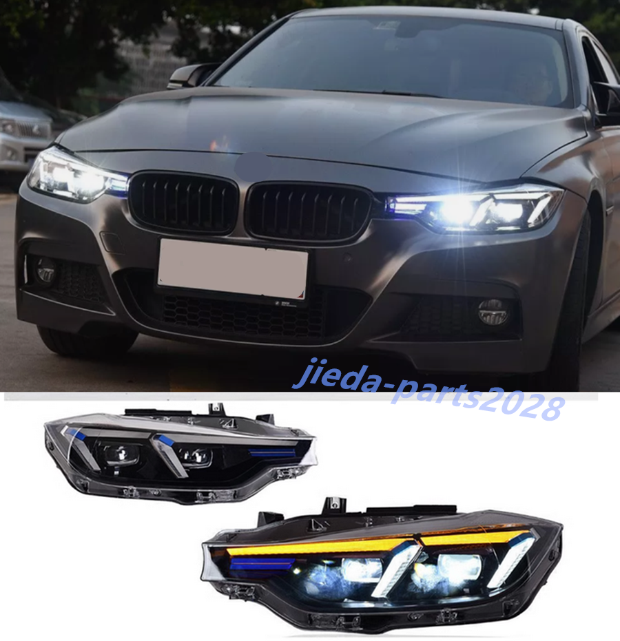 Upgrade For BMW 3-Series F30 F35 2012-2018 LED Headlight DRL Laser
