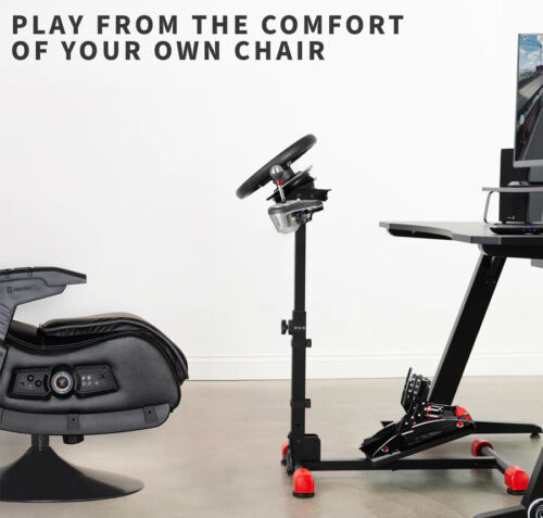 VIVO STAND-RACE1A Supporto volante da corsa regolabile con design pieghevole - Foto 7 di 9