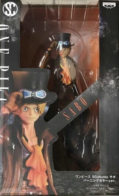 Banpresto One Piece Scultures Big Burning Color Ver Sabo Figure Limited Card For Sale Online Ebay