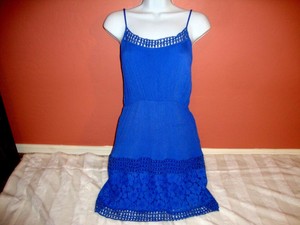 blue sundress casual