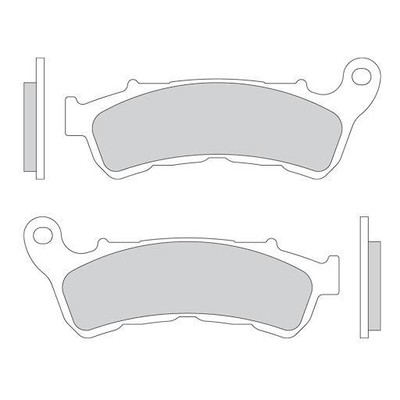 2 Paires De Plaquettes De Frein Frittées Pour Trottinette électrique H5/G2 Pro | Dimensions 29x23x4mm | Tout-terrain