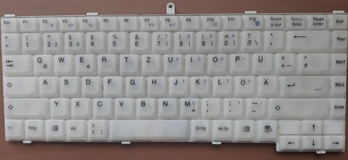 Gericom Overdose Tastatur Keyboard Deutsch QWERTZ, NSK-E300G