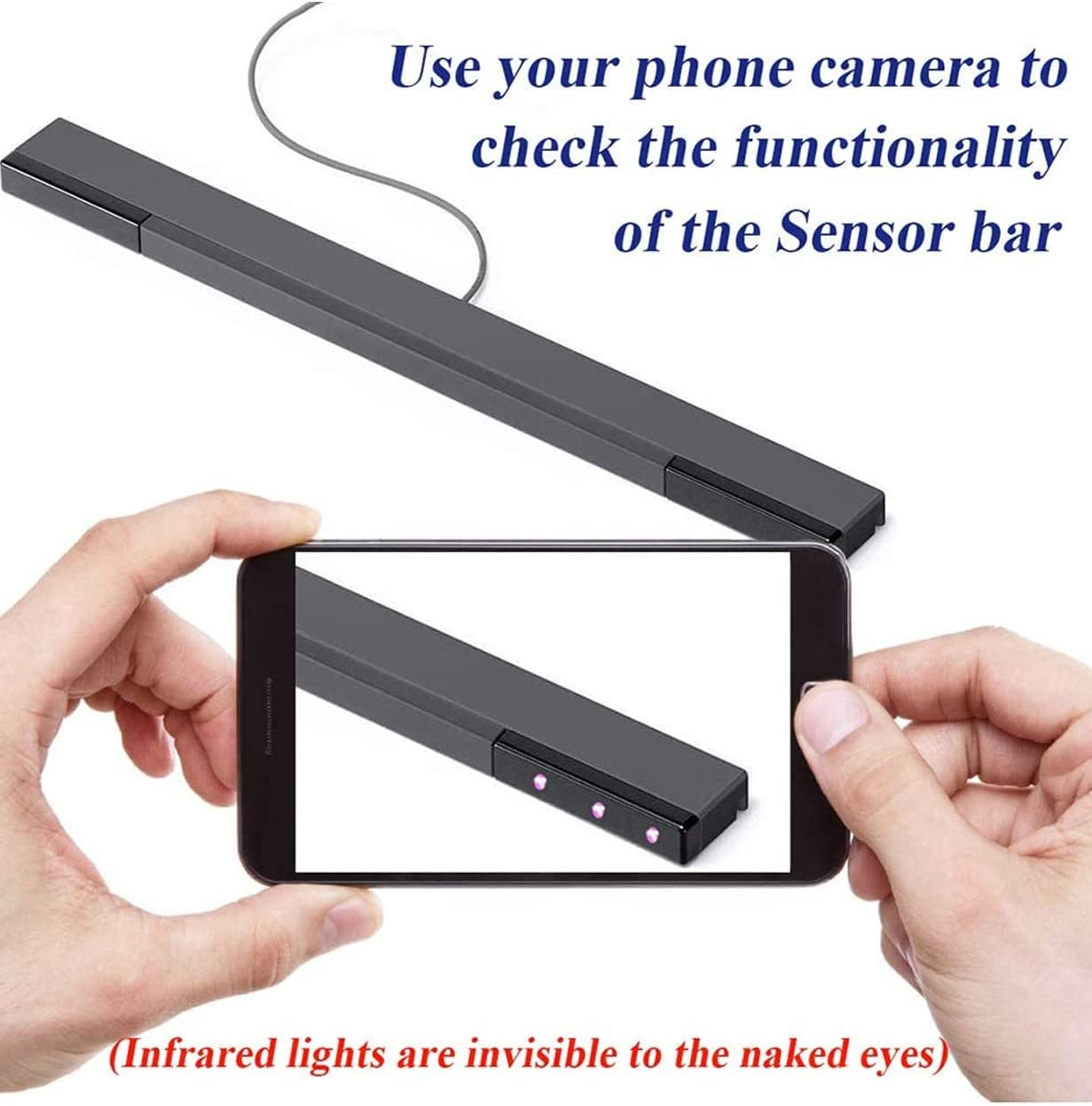 Tuboopy Dolphin Bar USB Wii Sensor Bar, PC Wii Infrared Ray Motion Sensor Bar fo - Picture 6 of 12