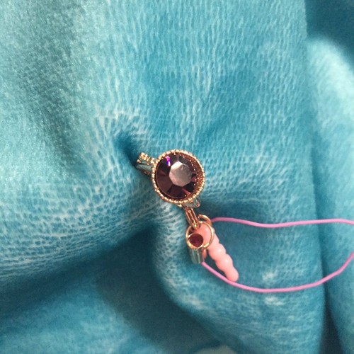 Disney Store Japan Princess Birthstone Ring Phone Strap Plug Charm Accessory - 第 11/23 張圖片