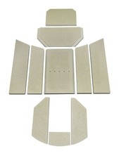 Feuerraumauskleidung für Oranier Polar 6 A Serie 1 Brennraum Ersatzteil 