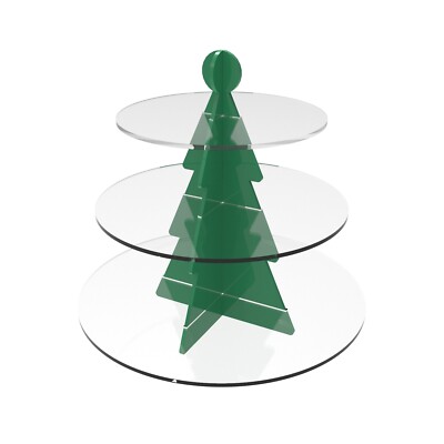 Festlicher Cupcake Ständer oder Mince Pie Halter