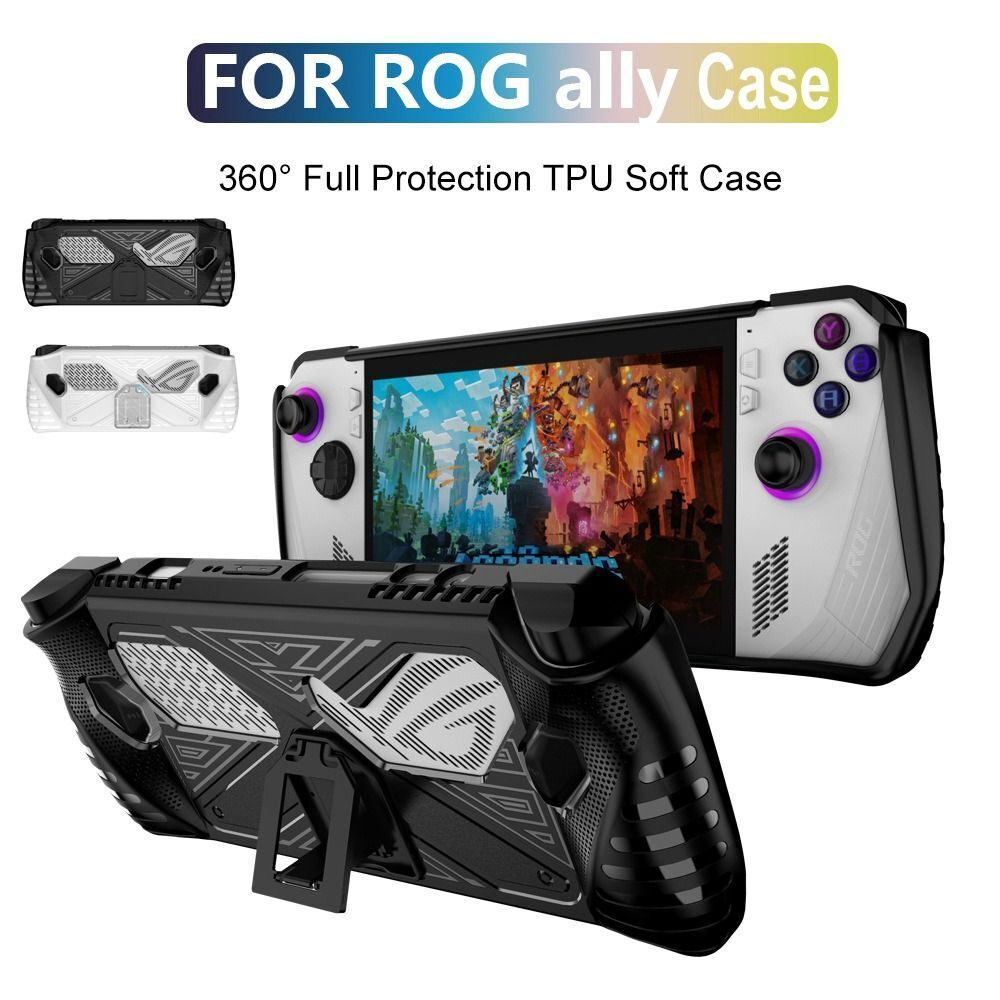 Soft Back Cover Protective Case Handheld Game Console Shell for ASUS ROG  Ally