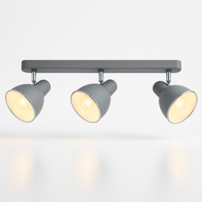 3 Wege Decken Leuchte Strahler Lampe Wohnzimmer Küche verstellbar
