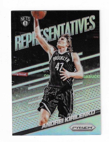 2014-15 Panini Prizm Representatives Silver Prizm Andrei Kirilenko Insert Card - Picture 1 of 2