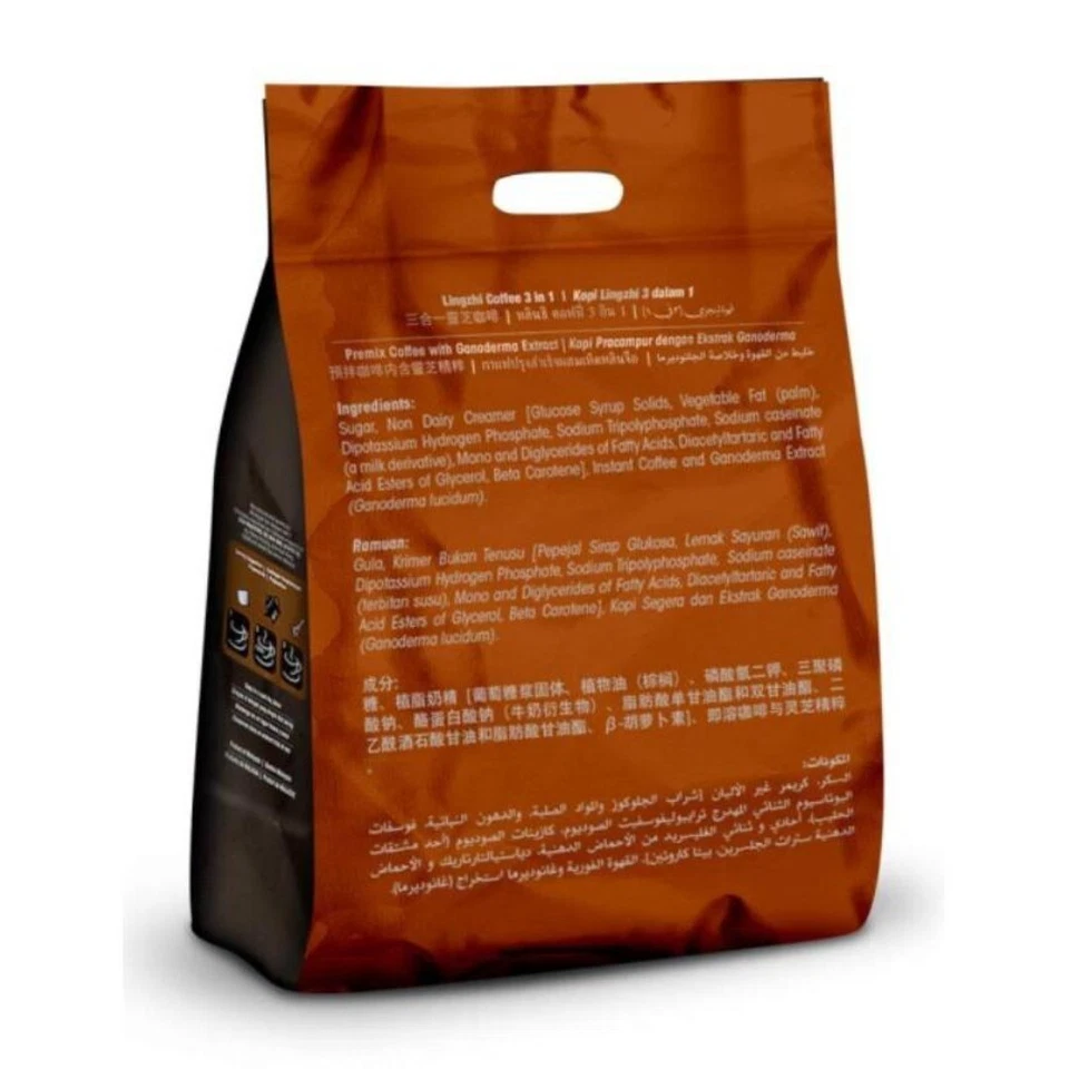 6 paquetes de café Lingzhi DXN 3 en 1 - 20 sobres/paquete, suave y conveniente + DHL Foto 3 de 4