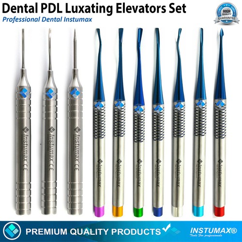 Dental Luxating Elevators PDL Periotome Luxation Root Extracting Extraction Kit - Picture 19 of 24