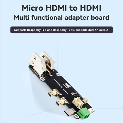 Raspberry Pi Multifunktions-Erweiterungskarte Micro HDMI auf HDMI Adapterkarte