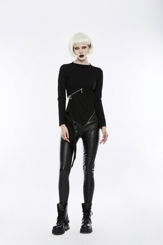 Punk Rave Self Control Broek Trousers Gothic Rock Fetish OPK-149 SIZE XS - Foto 12 di 12