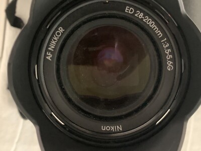 NIKON D100 35mm Film Camera W/ AF NIKKOR 28-200mm f/3.5-5.6