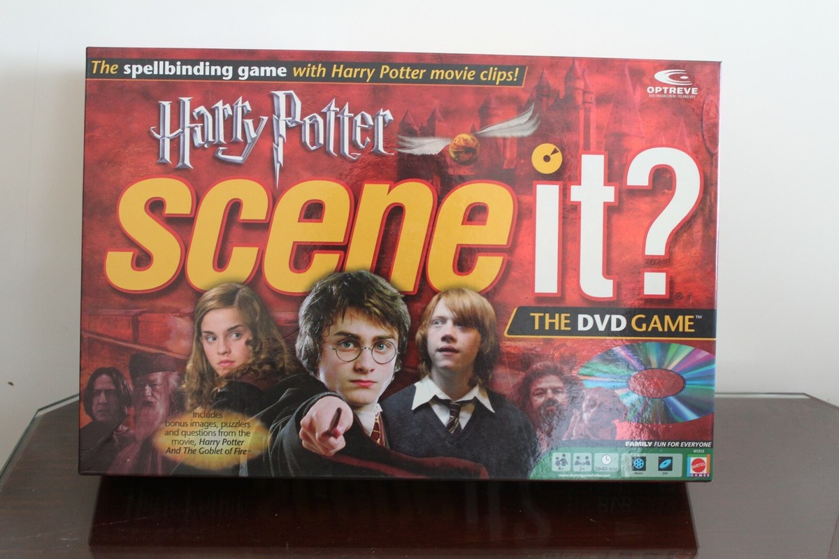 OPTREVE Harry Potter Scene It? DVD Game Complete #S33