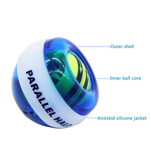 Power Wrist Ball AUTO Start Wrist Exercises Force Ball Gyroscope Ball with LE... - Picture 6 of 7