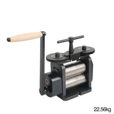 Jewelry Manual Rolling Mill Combination Flat Square Half Round 130 Mm Rollers