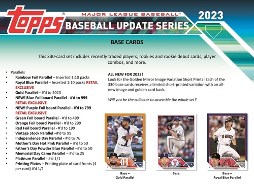 2023 Topps Update Series Baseball Retail 20-Pack - Bild 3 von 14