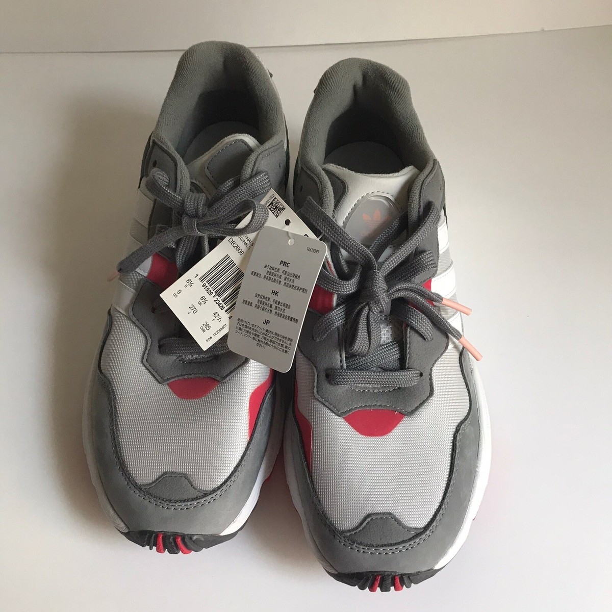 adidas Originals Yung-96 Grey White Active Pink Men Running  display picture 2