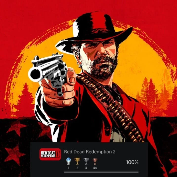 Platinum Trophy Service Red Dead Redemption 2 Online PS4 eBay