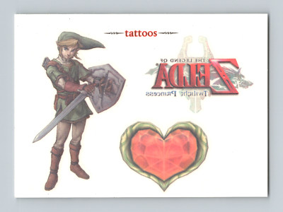 2007 Nintendo The Legend of Zelda: Twilight Princess Tattoos Link