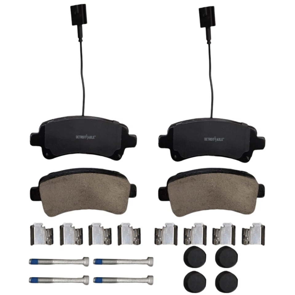 Pastillas de freno traseras de cerámica premium para Ram Promaster 2500 3500 1500 2014-2021 Foto 3 de 4