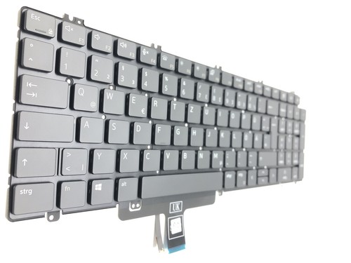 DE - Schwarz Tastatur Keyboard kompatibel für Dell Precision 15 7550 - Bild 3 von 7