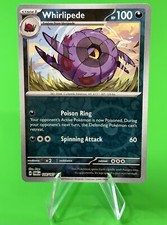 ⭐⭐Pokemon Whirlipede S & V Twilight Masquerade Reverse Holo Common 116/167 NM!⭐⭐