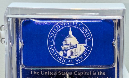 Vtg 60's-70's / US Capitol Historical Society-Pewter Miniature US Capitol Dome - Picture 7 of 10