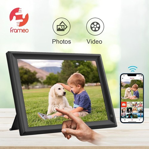 64GB Touchscreen Digital Frame, 15.6'' with Dual WiFi for Seamless Photo Sharing - Picture 6 of 11