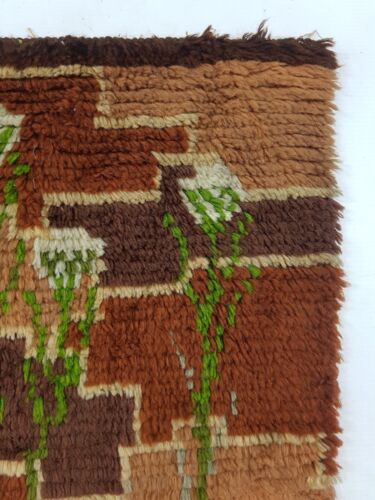 Vintage Traditional Handmade Oriental Wool Multicolor Wall Tapestry 55x46cm - Picture 4 of 12